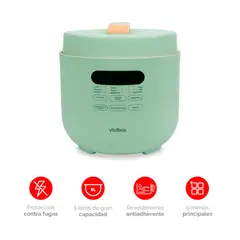 VIVIBOX - Olla a Presión de Alta Eficiencia Cocina Rápida Segura y Deliciosa