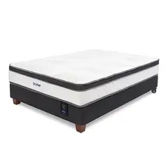 DRIMER - Cama Americana Pocket Aero Látex 1.5 Plazas