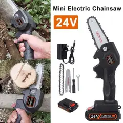 OEM - Motosierra Portatil Inalámbrico Portatil 24V Cortador de Madera Sierra