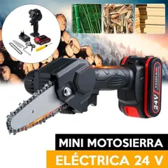 OEM - Motosierra Portatil Inalámbrico Portatil 24V Cortador de Madera Sierra