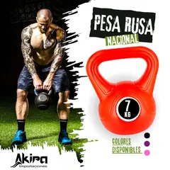 NACIONAL - Pesa Rusa 7 Kilos PVC