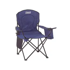 COLEMAN - Silla Quad con Cooler Azul