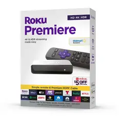 ROKU - Premiere 4K HDR Streamer - No Fire Tv Stick 4K