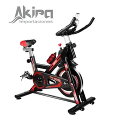 NO LOGO - Bicicleta Estacionaria Volante De 12 Kg Color Azul
