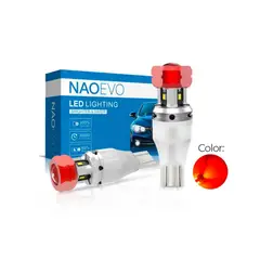 NAOEVO - Led Señal N5 T15 W16W Rojo 2000LM