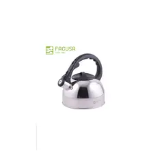 FACUSA - Tetera Acero Inoxidable de 3 litros con Silbador