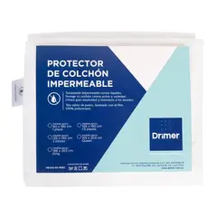 DRIMER - Protector De Colchón Amoldable Impermeable Cuna