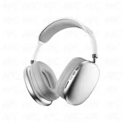 GENERICO - Audífonos P9 V2 2023 Bluetooth Inalámbrico Blanco Plateado