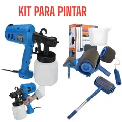 OEM - Duo para Pintar Rodillo y Pistola Compresor Recipiente