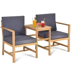 DMUEBLES - SILLONES CARPARY CON MESA