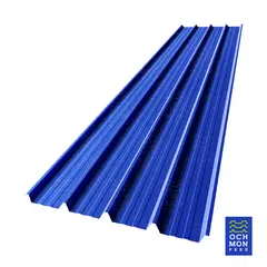 OCHMON PERU - Techos Economicos TR5 Azul 030mm de 110cm ancho x 300cm largo