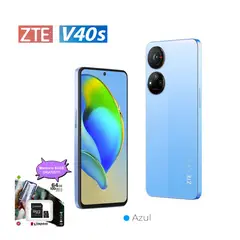 ZTE - V40S 6GB RAM 128GB ROM AZUL CON MEMORIA GRATIS 64GB