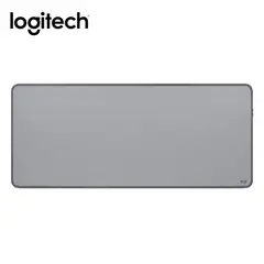 LOGITECH - Pad Mouse Deskpad Anti-Salpicaduras Gris claro
