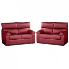DMUEBLES - SALA TARTTON 2-2 CUERPOS ROJO