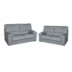 DMUEBLES - SALA DMUEBLES TANATOS 2-2 CUERPOS GRIS