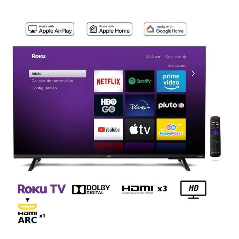Televisor  AOC 32 " LED SMART  HD -  32S5135