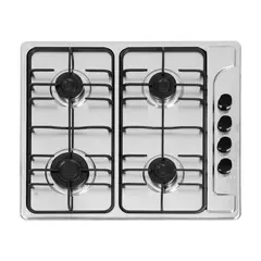 CHALLENGER - Cocina Empotrable GN Inox 4 hornillas SP 6040EI