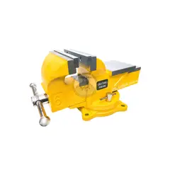 UYUSTOOLS - Prensa Tornillo de Banco 6” con base giratoria yunque