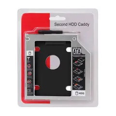 GENERICO - Adaptador Disco Duro Laptop Caddy Segundo SDD HDD 127MM