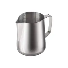 GENERICO - Jarra Barista de Acero Inoxidable 600 ml – Pitcher para Espumar Leche, Latte Art Profesional