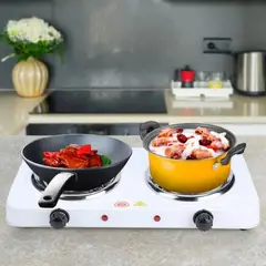 OEM - COCINA ELECTRICA 2HORNILLAS BLANCO