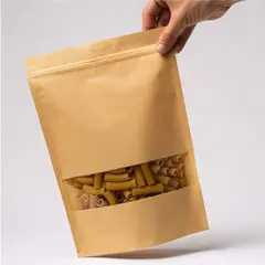 LA SEMILLITA PERUANA - 50 Sobre Bilaminado Kraft orgánico con ventana