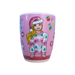 BARBIE - Taza de cerámica 390ml Colección Navideña