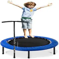 GENERICO - CAMA ELASTICA TRAMPOLIN ALTO REBOTE 38P +AGARRADERA ALTA RESISTENCIA