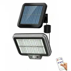 SEISA - Lampara Luz Solar Led - Autoencedido - Sensor De Movimiento y Control
