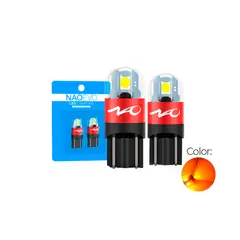 NAOEVO - Led T10 W5W Lágrima Ámbar 400LM