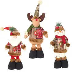 VATYERTY - 3 Pieza Muñeco Poseable De Santa