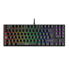 GENERICO - Teclado Mecánico One-Shot Vandrox Rainbow Blue Switch