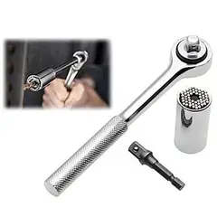 OEM - Llave Universal Ratchet con Adpatador de 1/4 a 3/4