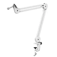 FIFINE - - Brazo para Micrófono BM63 Premium Boom - Blanco