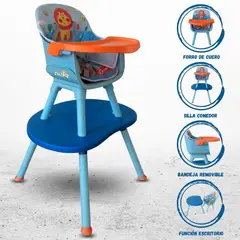 Baby Kits - Silla Carpeta 3 en 1 BABY KITS «NEW BISTRO» BLUE