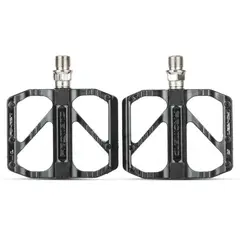 DENISASAA - Pedales de aluminio para bicicletas BTT-Plata