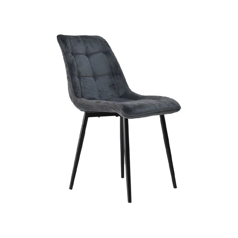 Silla De Diseño Buhl Gris Bonno