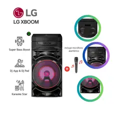 LG - Torre de Sonido LG XBOOM RNC5 KARAOKE Con Micrófono