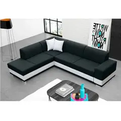 DMUEBLES - SECCIONAL IZQUIERDO AVANCE NEGRO