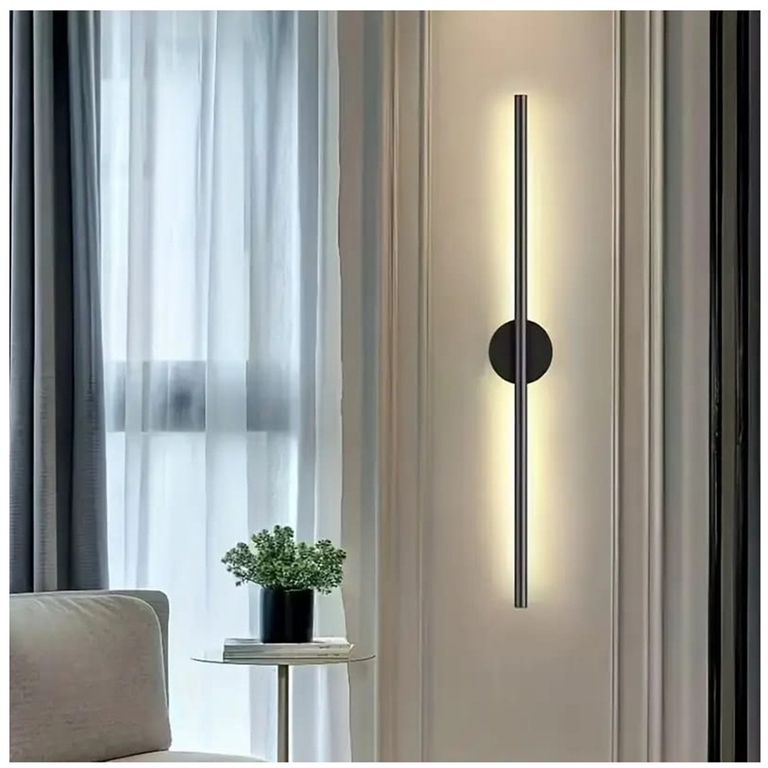 Lámpara de pared Led Moderna Negro 11 W