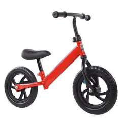 GENERICO - Bicicleta de Balance Basic Para Niños Aro 12 Rojo