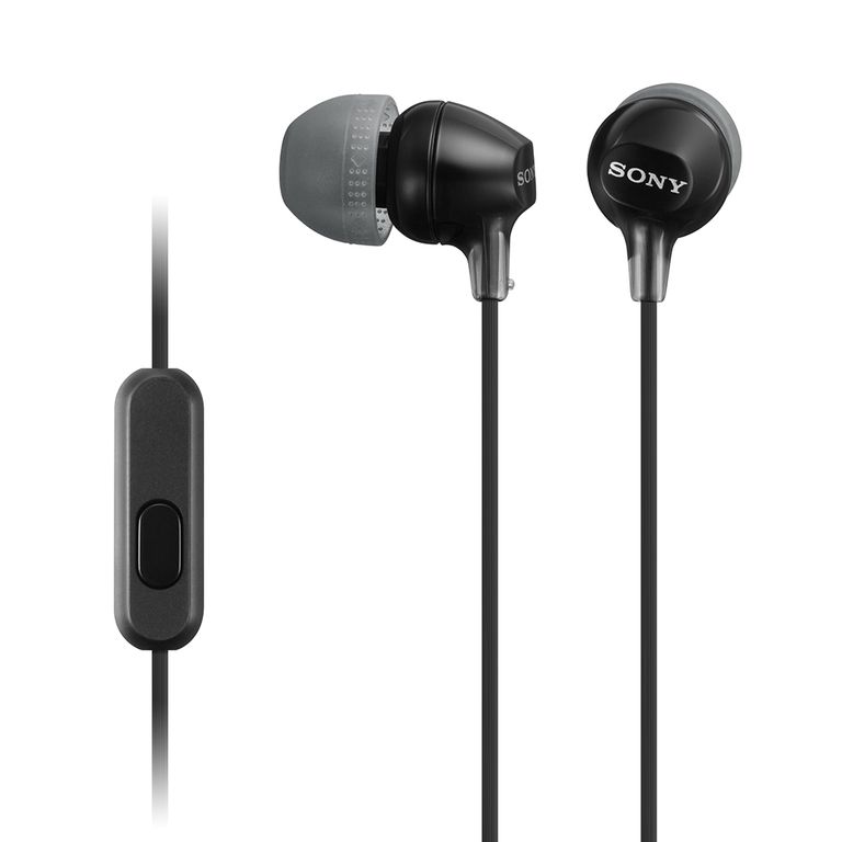 Sony Audífonos Internos Con Micrófono MDR-EX15AP Negro