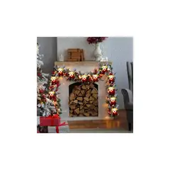 GENERICO - Luces navideñas con ciervos led regalos para el hogar