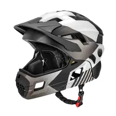 ROCKBROS - CASCO ALLCROSS NIÑO BLANCO M