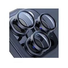 GENERICO - Protector de Lente para IPhone 15 Pro /15 Pro Max Azul