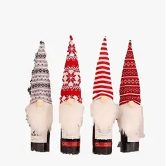 GENERICO - Gorro para vino navideño