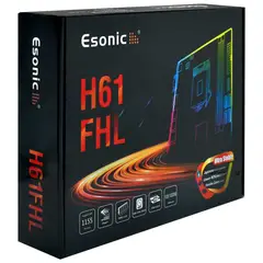 GENERICO - Tarjeta Madre H61. Esonic. Socket LGA 1155. DDR3. 2° y 3° GEN