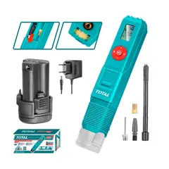 TOTAL TOOLS - INFLADOR COMPRESOR 12V TOTAL INALÁMBRICO LLANTA GLOBO - TACLI12011