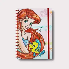 GENERICO - Cuaderno A5 - La Sirenita Ariel