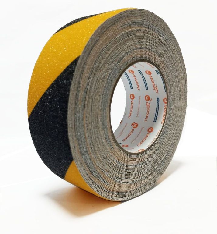 Cinta Antideslizante o Antiderrapante Bicolor 50mm x 18mt.
